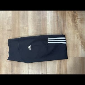Charcoal Grey Adidas Leggings
